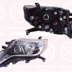 Headlight, Left, Housing Colour: black, HB3, WY21W, with daytime running light (LED), without motor for headlamp levelling, Koito-type, 81185 60J10 (TOYOTA), 8118560J10 (TOYOTA), 81185-60J10 (TOYOTA)