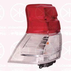 Tail Light Assembly, LED, without bulb holder, Left, Indicator Colour: white, 81560 60830 (TOYOTA), 81560 60831 (TOYOTA)