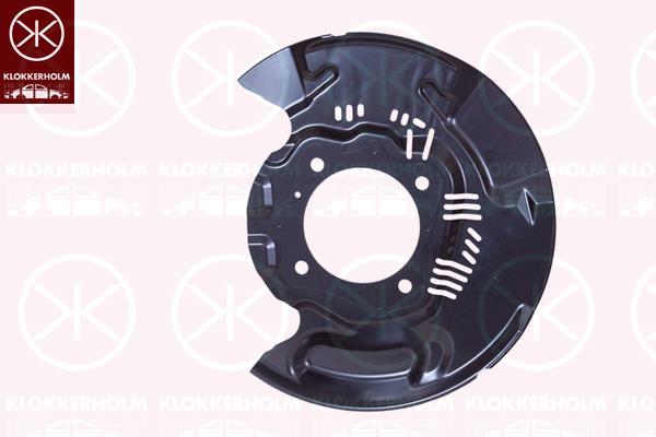 Splash Guard, brake disc, Front Axle Left, 47704 60090 (TOYOTA), 4770460090 (TOYOTA), 47704-60090 (TOYOTA)