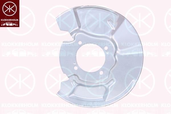 Splash Guard, brake disc, Front Axle Left, Zinc-coated, 47782 60120 (TOYOTA), 4778260120 (TOYOTA), 47782-60120 (TOYOTA)