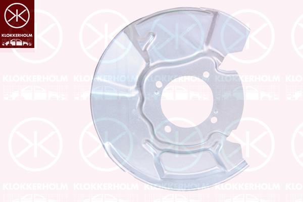 Splash Guard, brake disc, Front Axle Right, Zinc-coated, 47781 60120 (TOYOTA), 4778160120 (TOYOTA), 47781-60120 (TOYOTA)