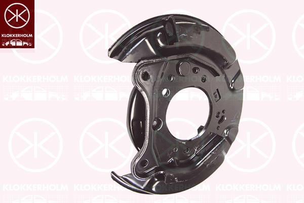 Splash Guard, brake disc, Rear Axle Left, 46504 60091 (TOYOTA), 4650460090 (TOYOTA), 4650460091 (TOYOTA)