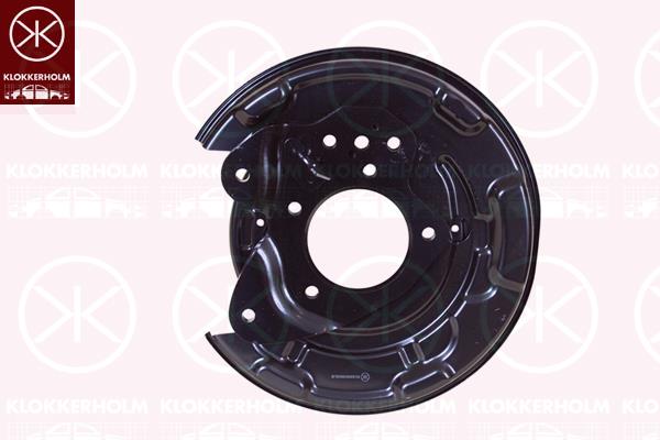 Splash Guard, brake disc, Rear Axle Right, 46503-60220 (TOYOTA), 4650360221 (TOYOTA), 46503-60221 (TOYOTA)