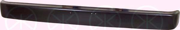 Bumper, Front, black, Thickness [mm]: 1.7, 52101 60010 (TOYOTA), 5210160090 (TOYOTA)