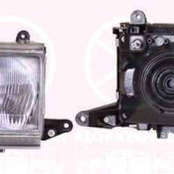 Headlight, H4/H1, for vehicles without headlight levelling, Depo, Right, Illuminance [lx]: 30, 81110 60695 (TOYOTA)