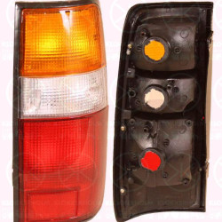 Tail Light Assembly, without bulb holder, Right, not ECE approved, Indicator Colour: yellow, 81550 60340 (TOYOTA)