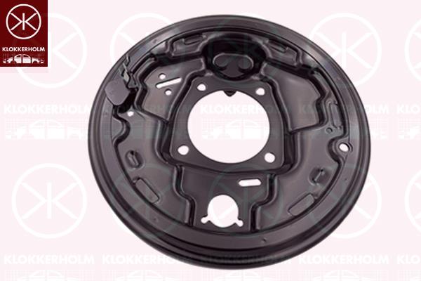 Splash Guard, brake disc, Rear Axle Right, Brake Type: Drum Brake, 47043-60100 (TOYOTA), 4704360110 (TOYOTA), 47043-60110 (TOYOTA)