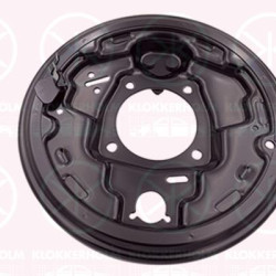 Splash Guard, brake disc, Rear Axle Right, Brake Type: Drum Brake, 47043-60100 (TOYOTA), 4704360110 (TOYOTA), 47043-60110 (TOYOTA)