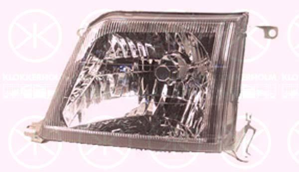 Headlight, H4, Right, Illuminance [lx]: 25, 81130 6A120 (TOYOTA)