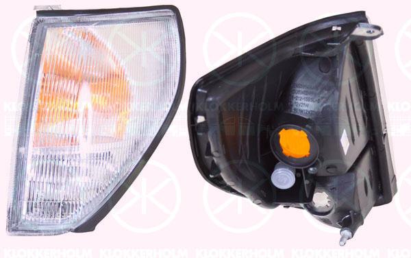 Direction Indicator, without bulb holder, white, Left Front, 81520 60340 (TOYOTA)