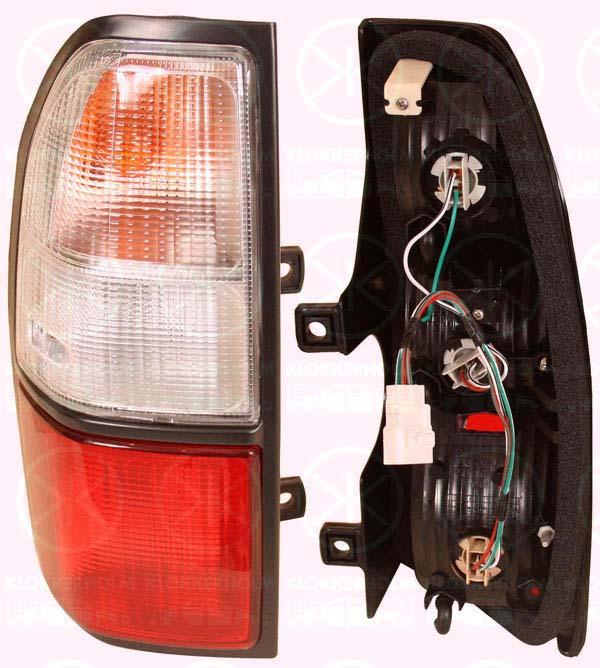 Tail Light Assembly, with bulb holder, Right, Indicator Colour: white, not ECE approved, 81551 60600 (TOYOTA)