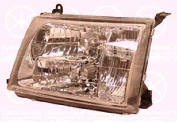 Headlight, HB3/HB4, for vehicles without headlight levelling, Depo, Right, Illuminance [lx]: 12.5, 81010 60042 (TOYOTA), 81019 60040 (TOYOTA)