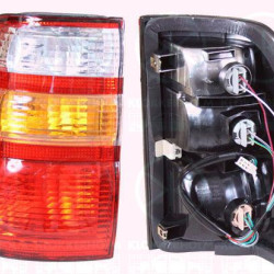 Tail Light Assembly, with bulb holder, Left, Outer section, Indicator Colour: yellow, not ECE approved, 81560 60480 (TOYOTA)