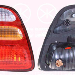 Tail Light Assembly, with bulb holder, Left, Inner Section, Indicator Colour: yellow, not ECE approved, 81590 60040 (TOYOTA), 81590 60060 (TOYOTA)