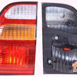 Tail Light Assembly, with bulb holder, Right, Inner Section, Indicator Colour: yellow, not ECE approved, 81580 60010 (TOYOTA), 81580 60030 (TOYOTA)