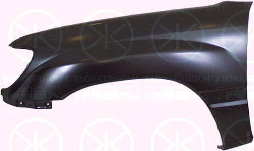 Wing, Left Front, without hole for direction indicator, 53812 6A192 (TOYOTA), 53812-6A120 (TOYOTA)