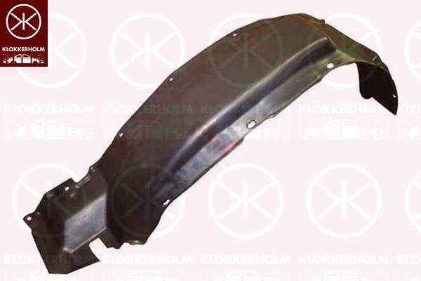 Liner, wheelhouse, Plastic, Left Front, 53876-60020 (TOYOTA), 53876-60021 (TOYOTA)