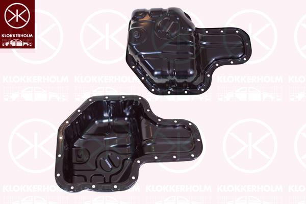 Oil Sump, Steel, 1210250090 (TOYOTA), 12102-50090 (TOYOTA)