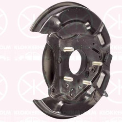 Splash Guard, brake disc, Rear Axle Left, with bolts, 4650460070 (TOYOTA), 46504-60070 (TOYOTA)