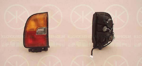 Tail Light Assembly, with bulb holder, Right, 81550 42020 (TOYOTA), 81560 42020 (TOYOTA)