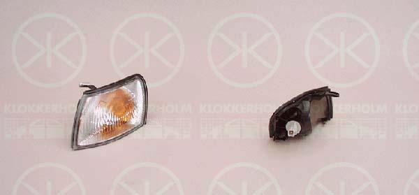 Direction Indicator, with bulb holder, Carello type, white, Left, 81520 05010 (TOYOTA), 8152105010 (TOYOTA)