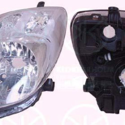 Headlight, H4, for vehicles with headlight levelling, with motor for headlamp levelling, Valeo, Right, Illuminance [lx]: 17.5, 81130 0D120 (TOYOTA), 81130 52580 (TOYOTA)