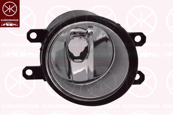 Front Fog Light, H11, without bulb holder, Right Front, 81210 0D040 (TOYOTA), 81210 0D041 (TOYOTA), 81210 0D042 (TOYOTA), 812100F020 (TOYOTA)