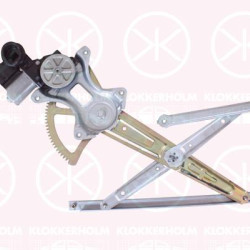 Window Regulator, 4-dr, with electric motor, with comfort function, Electric, Left Front, Number of pins: 10, 69801 0D080 (TOYOTA), 698010D080 (TOYOTA)