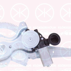 Window Regulator, with electric motor, without comfort function, Electric, Left Rear, Number of pins: 6, 6980452090 (TOYOTA)