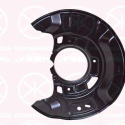 Splash Guard, brake disc, Front Axle Left, for brake disc diameter [mm]: 258, Diameter 1/Diameter 2 [mm]: 295/90, 477820D050 (TOYOTA), 477820D100 (TOYOTA)