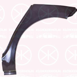 Quarter Panel, 4/5-drs, Right Rear, Wheel Arch Border, Repair Panel, 