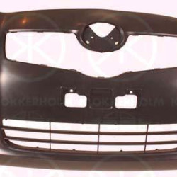 Bumper, w/primer, for vehicles with front fog light, Front, 52119 0D977 (TOYOTA), 52119 52922 (TOYOTA)