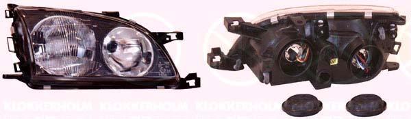 Headlight, H7/H7, for vehicles with headlight levelling, Koito type, Left, Illuminance [lx]: 20, 81150 05140 (TOYOTA), 8115005140 (TOYOTA), 81170 05140 (TOYOTA)