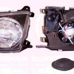 Headlight, H7/H7, for vehicles with headlight levelling, Carello type, Left, Illuminance [lx]: 12.5, 81150 05120 (TOYOTA), 8117005120 (TOYOTA)