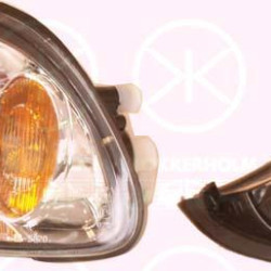 Direction Indicator, with bulb holder, white, Left Front, 81520 05030 (TOYOTA), 8152005030 (TOYOTA), 81521 05030 (TOYOTA)