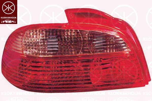 Tail Light Assembly, without bulb holder, Left, 8156005090 (TOYOTA), 81561 05090 (TOYOTA)