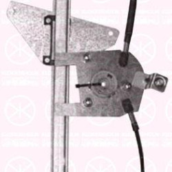 Window Regulator, without electric motor, with comfort function, Electric, Right Front, 69810 05040GR (TOYOTA)