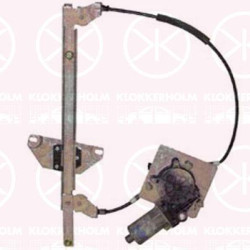 Window Regulator, OE-TYPE, with electric motor, without comfort function, Electric, Left Rear, Number of pins: 2, 69840 05060 (TOYOTA), 69840 05080 (TOYOTA)