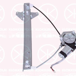 Window Regulator, OE-TYPE, with electric motor, without comfort function, Electric, Left Rear, Number of pins: 2, 69840 05060 (TOYOTA), 69840 05080 (TOYOTA)