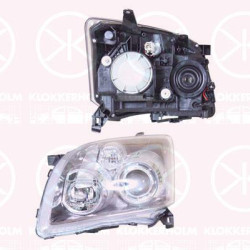 Headlight, H7/H1, without motor for headlamp levelling, Left, Illuminance [lx]: 17.5, 81170 05240 (TOYOTA)