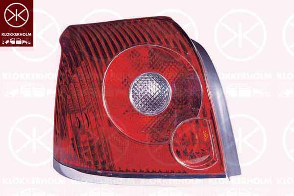 Tail Light Assembly, without bulb holder, Left, 81561 05210 (TOYOTA)