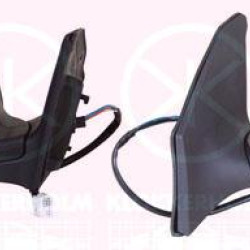 Exterior Mirror, w/primer, Electronically foldable, for electric mirror adjustment, Aspherical, Heatable, Left, 87906 05100 (TOYOTA)