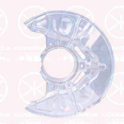 Splash Guard, brake disc, Front Axle Right, for brake disc diameter [mm]: 295, Diameter 1/Diameter 2 [mm]: 310/88, Zinc-coated, 47781 05030 (TOYOTA)