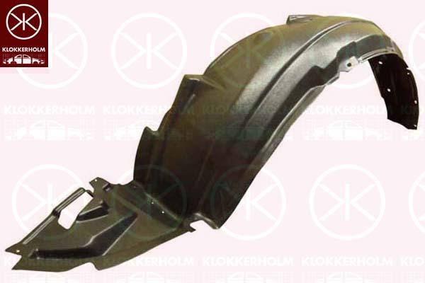 Liner, wheelhouse, Plastic, Left Front, 53876 05060 (TOYOTA), 53876 05061 (TOYOTA)