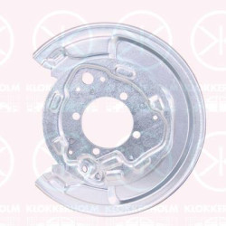 Splash Guard, brake disc, Rear Axle Right, Diameter 1/Diameter 2 [mm]: 290/76, Repair Panel, Zinc-coated, 46503-05010 (TOYOTA)