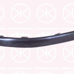 Trim/Protection Strip, bumper, Smooth, black, Left Front, 52713 05903 (TOYOTA)