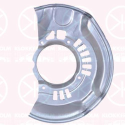 Splash Guard, brake disc, Front Axle Left, for brake disc diameter [mm]: 274, Zinc-coated, 47782 28200 (TOYOTA), 47782 28230 (TOYOTA)