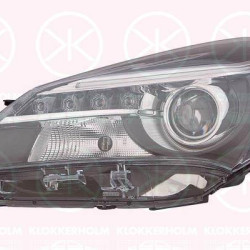 Headlight, Left, Illuminance [lx]: 17.5, HIR2, with daytime running light (LED), Housing Colour: black, without motor for headlamp levelling, Koito-type, 811700DA50 (TOYOTA)