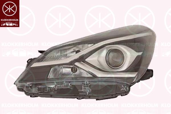 Headlight, Left, HIR2, W21/5W, WY21W, without motor for headlamp levelling, Koito-type, 81170-0DJ90 (TOYOTA)