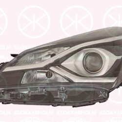 Headlight, Left, HIR2, W21/5W, WY21W, without motor for headlamp levelling, Koito-type, 81170-0DJ90 (TOYOTA)